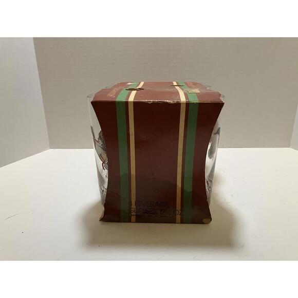 Set Of 4 Vintage Libbey Glass Tumbler Mallard Duck Highball  5.5” Excellent cond - Picture 3 of 9